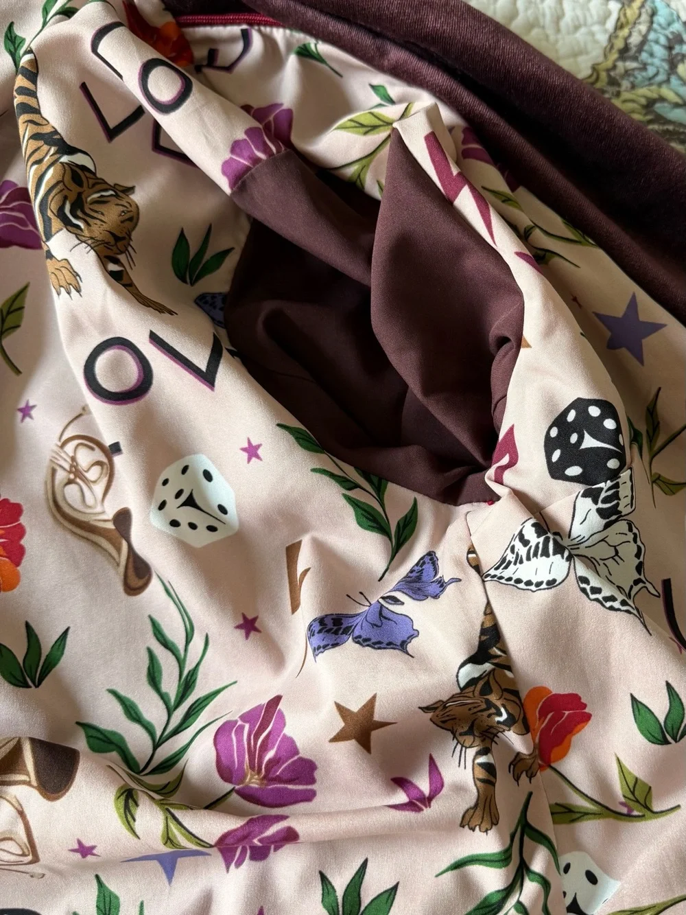 CAbi Plum Velvet Blazer Jacket